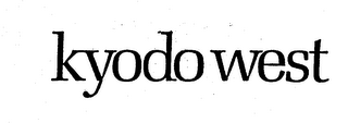 KYODO WEST logo