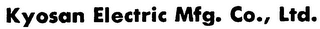 KYOSAN ELECTRIC MFG. CO., LTD. logo