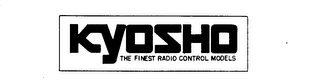 KYOSHO THE FINEST RADIO CONTROL MODELS logo
