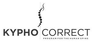 KYPHO CORRECT PROGRAM FOR THE HUMAN SPINE logo
