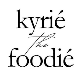 KYRIÉ THE FOODIÉ logo