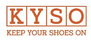 KYSO KEEP YOUR SHOES ON logo