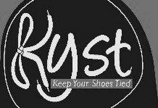 KYST KEEP YOUR SHOES TIED logo