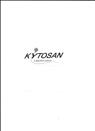 KYTOSAN A LIFT FROM NATURE logo