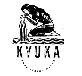 KYUKA PURE SPRING WATER logo