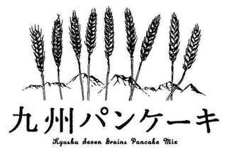 KYUSHU PANCAKE KYUSHU SEVEN GRAINS PANCAKE MIX" logo