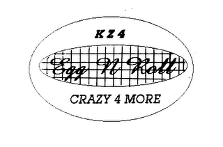 KZ4 EGG N ROLL CRAZY 4 MORE logo