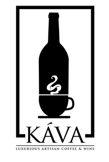 KÁVA LUXURIOUS ARTISAN COFFEE & WINE logo