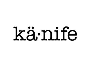 KÄ·NIFE logo