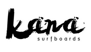 KÄNÄ SURFBOARDS logo