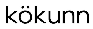 KÖKUNN logo