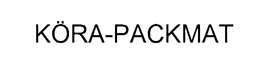 KÖRA-PACKMAT logo