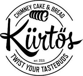 KÜRTÔS CHIMNEY CAKE & BREAD TWIST YOUR TASTEBUDS EST. 2015 logo