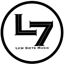 L 7 LEW SIETE MUSIC logo