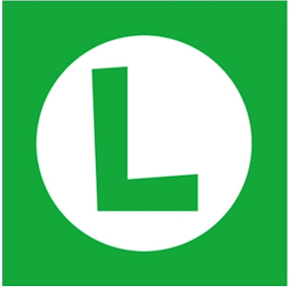 L logo