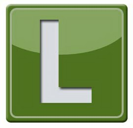 L logo