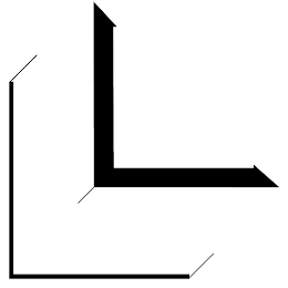 L logo