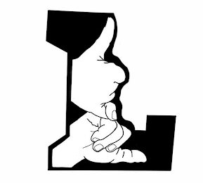 L logo