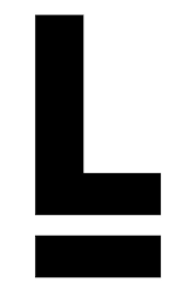 L logo