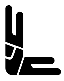 L logo