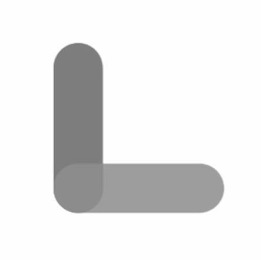 L logo