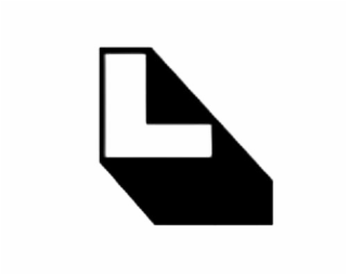 L logo