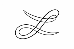 L logo