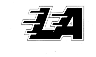 L A logo