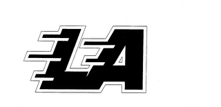 L A logo
