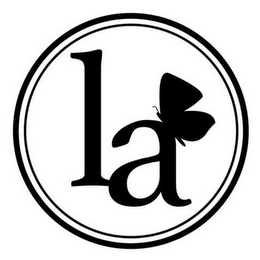 L A logo