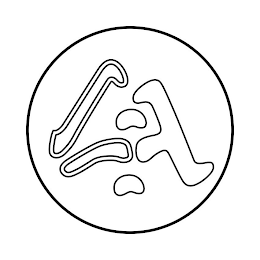 L A logo