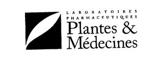L A B O R A T O I R E S PHARMACEUTIQUES PLANTES & MEDECINES logo