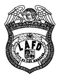 L A F D CITY OF LOS ANGELES logo