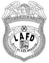L A F D CITY OF LOS ANGELES logo
