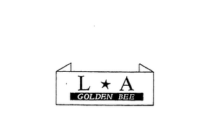 L A GOLDEN BEE logo