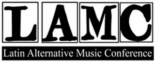 L A M C LATIN ALTERNATIVE MUSIC CONFERENCE logo
