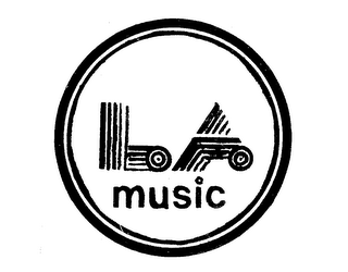 L . A . MUSIC logo