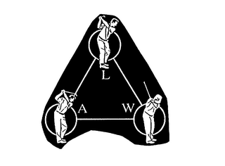 L A W logo