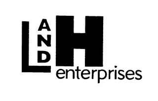 L AND H ENTERPRISES logo