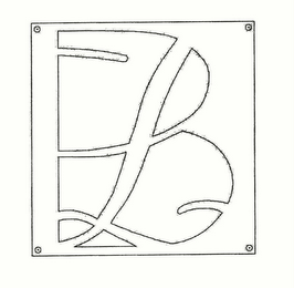 L B logo