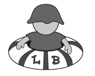 L B logo