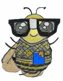 L B logo