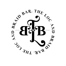 L & B B THE LOC AND BRAID BAR. THE LOC AND BRAID BAR. logo