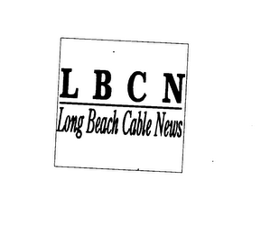 L B C N LONG BEACH CABLE NEWS logo