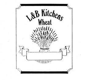 L & B KITCHENS WHEAT logo