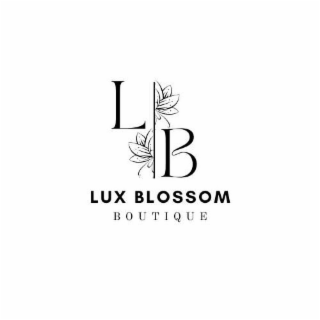 L B LUX BLOSSOM BOUTIQUE logo