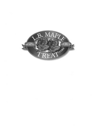 L. B. MAPLE TREAT CORP. MAPLE SYRUP logo