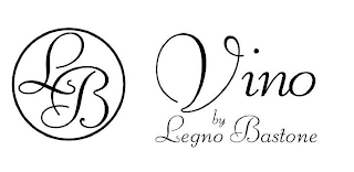 L B VINO BY LEGNO BASTONE logo