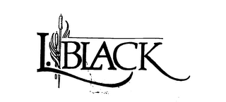 L. BLACK logo