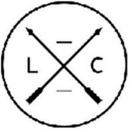 L C logo